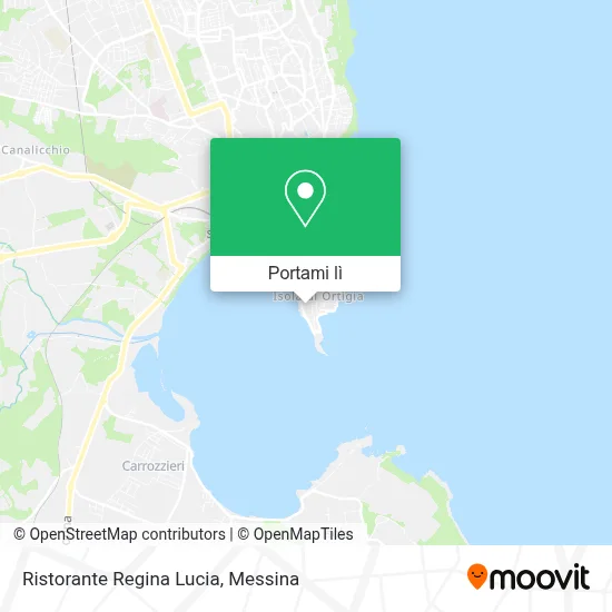 Mappa Ristorante Regina Lucia