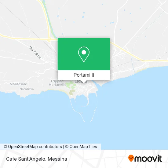 Mappa Cafe Sant'Angelo