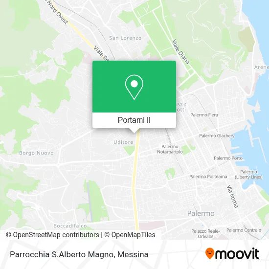 Mappa Parrocchia S.Alberto Magno