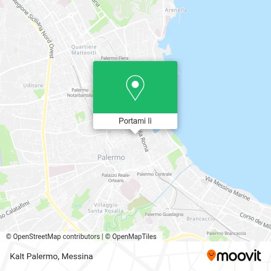 Mappa Kalt Palermo