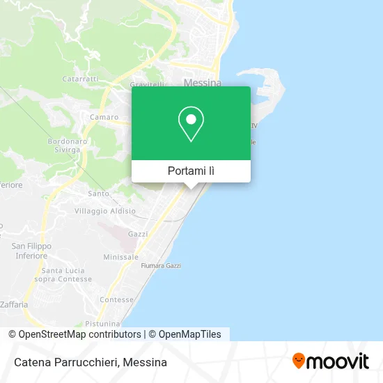 Mappa Catena Parrucchieri