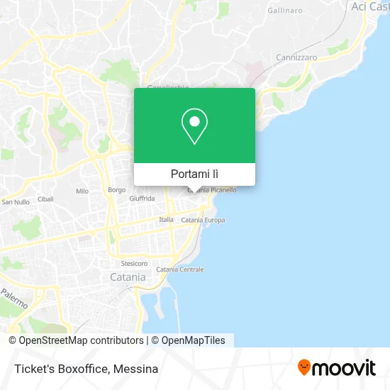 Mappa Ticket's Boxoffice