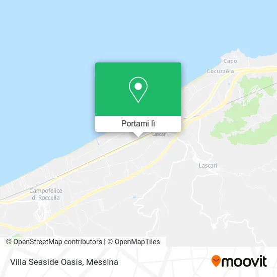 Mappa Villa Seaside Oasis