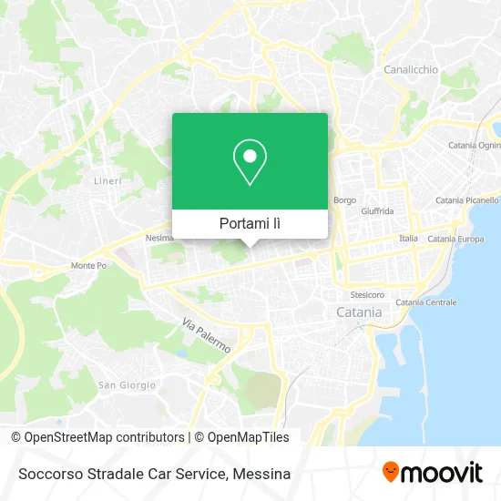 Mappa Soccorso Stradale Car Service