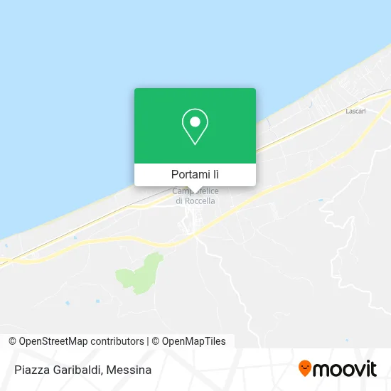 Mappa Piazza Garibaldi
