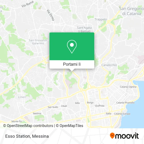 Mappa Esso Station