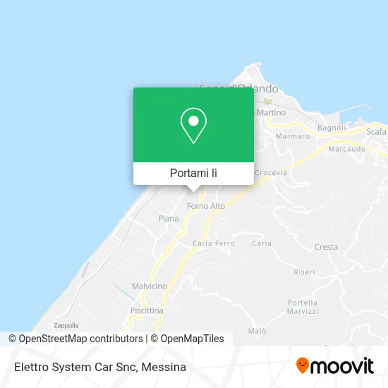 Mappa Elettro System Car Snc