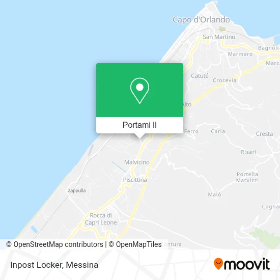 Mappa Inpost Locker
