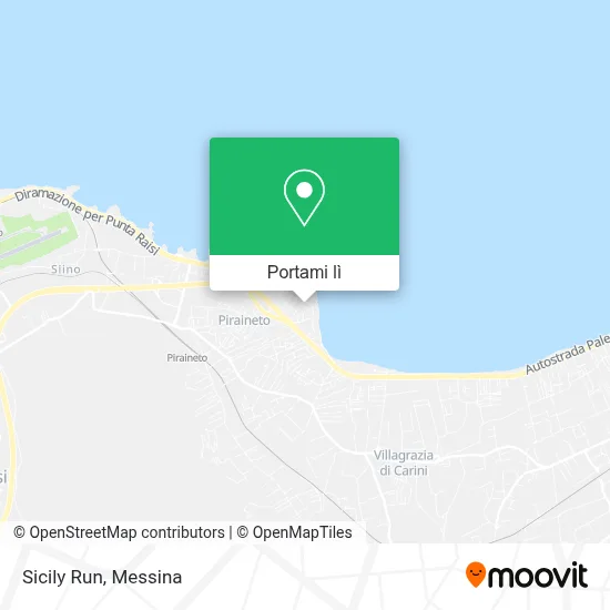 Mappa Sicily Run