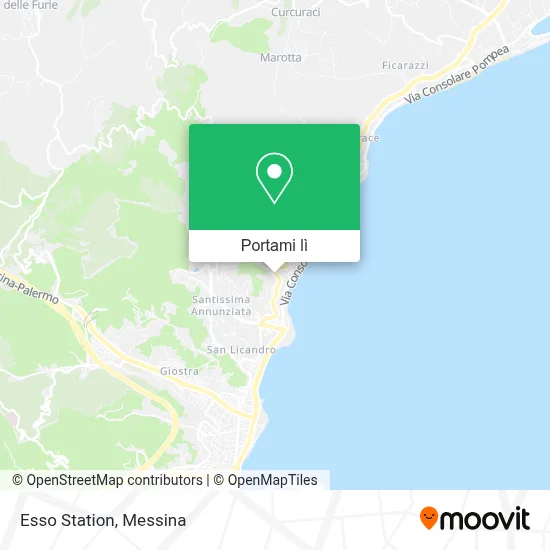 Mappa Esso Station