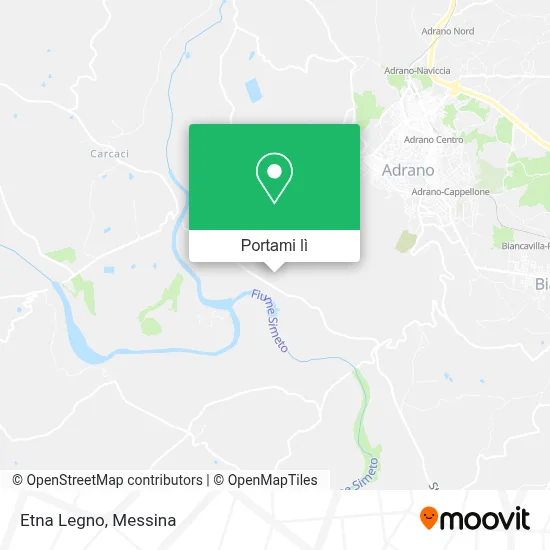 Mappa Etna Legno