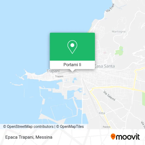 Mappa Epaca Trapani