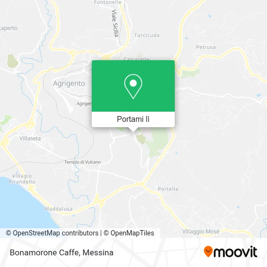 Mappa Bonamorone Caffe