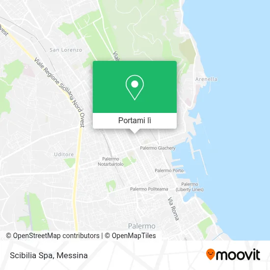 Mappa Scibilia Spa