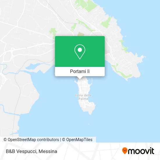 Mappa B&B Vespucci