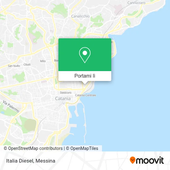 Mappa Italia Diesel