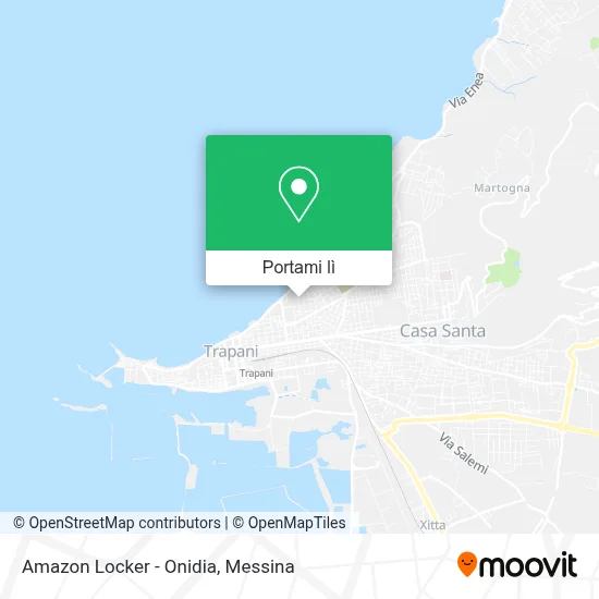 Mappa Amazon Locker - Onidia