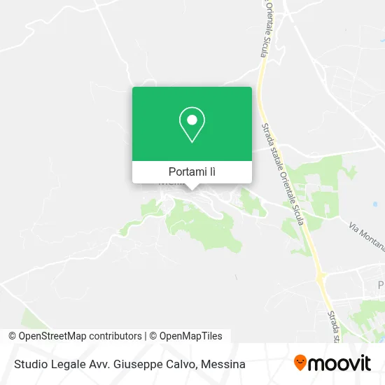 Mappa Studio Legale Avv. Giuseppe Calvo