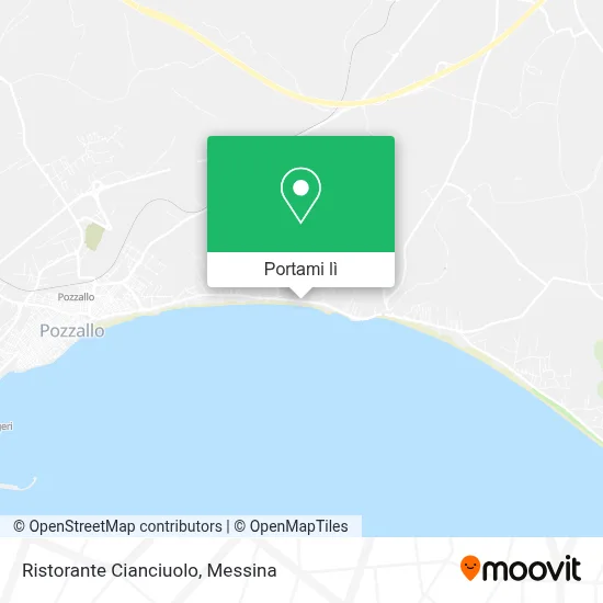 Mappa Ristorante Cianciuolo