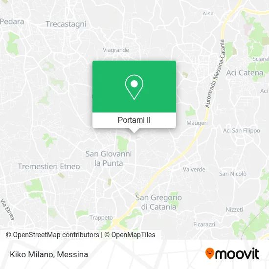 Mappa Kiko Milano