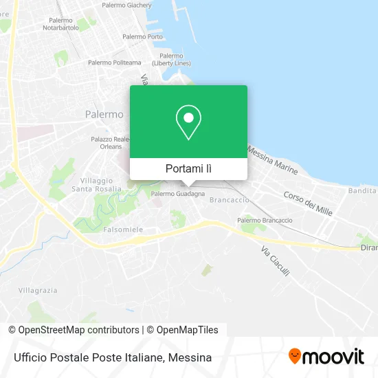 Mappa Ufficio Postale Poste Italiane