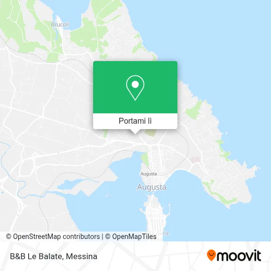 Mappa B&B Le Balate