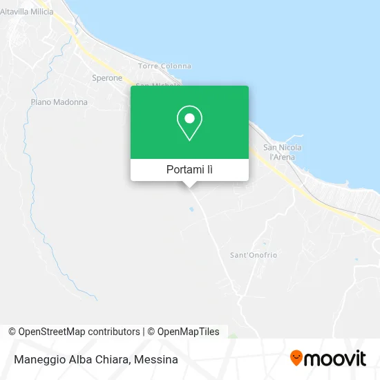 Mappa Maneggio Alba Chiara