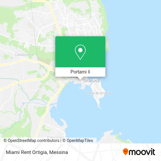 Mappa Miami Rent Ortigia