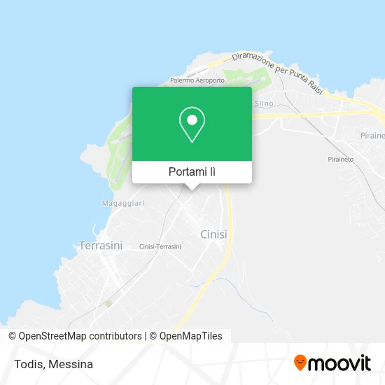 Mappa Todis