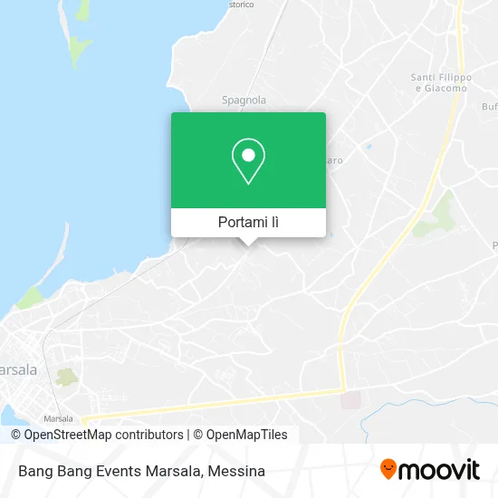 Mappa Bang Bang Events Marsala