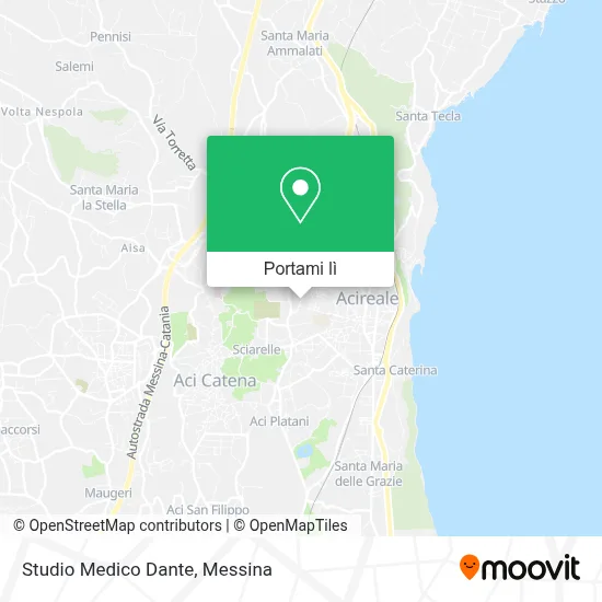 Mappa Studio Medico Dante