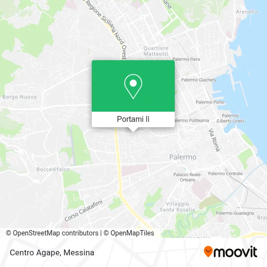 Mappa Centro Agape