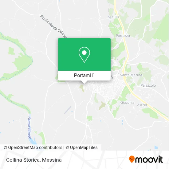 Mappa Collina Storica