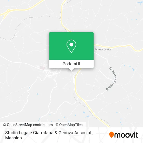 Mappa Studio Legale Giarratana & Genova Associati