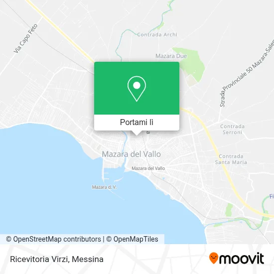 Mappa Ricevitoria Virzi