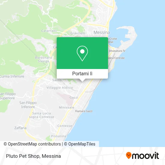 Mappa Pluto Pet Shop