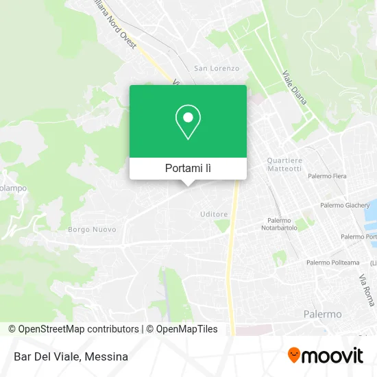 Mappa Bar Del Viale