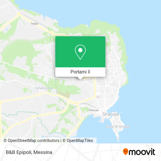 Mappa B&B Epipoli