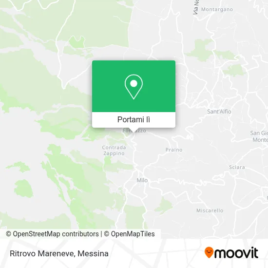 Mappa Ritrovo Mareneve