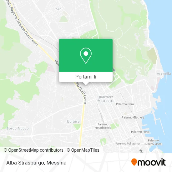 Mappa Alba Strasburgo