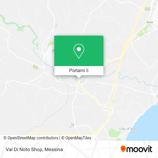 Mappa Val Di Noto Shop