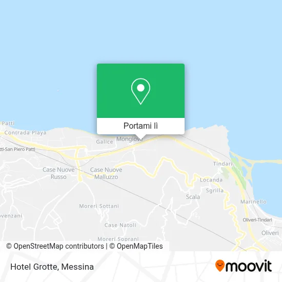 Mappa Hotel Grotte