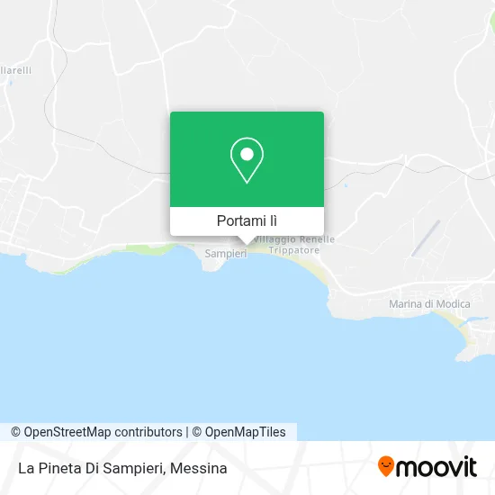 Mappa La Pineta Di Sampieri