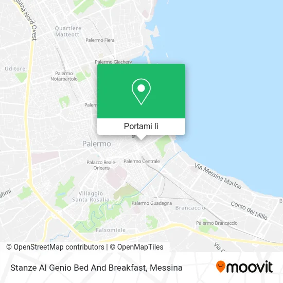 Mappa Stanze Al Genio Bed And Breakfast