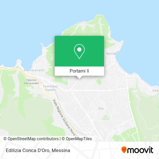 Mappa Edilizia Conca D'Oro