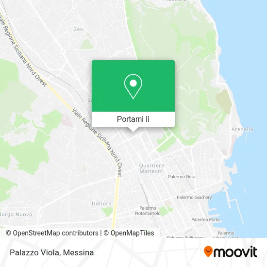 Mappa Palazzo Viola