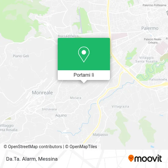 Mappa Da.Ta. Alarm