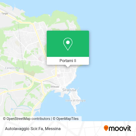 Mappa Autolavaggio Scir.Fa