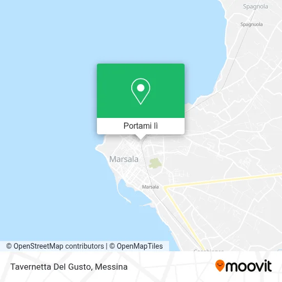 Mappa Tavernetta Del Gusto