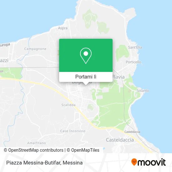Mappa Piazza Messina-Butifar